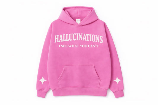 Hallucinations | Classic Hoodie | Pink