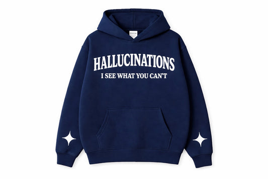 Hallucinations | Classic Hoodie | Dark Blue