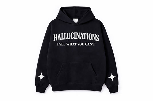 Hallucinations | Classic Hoodie | Black